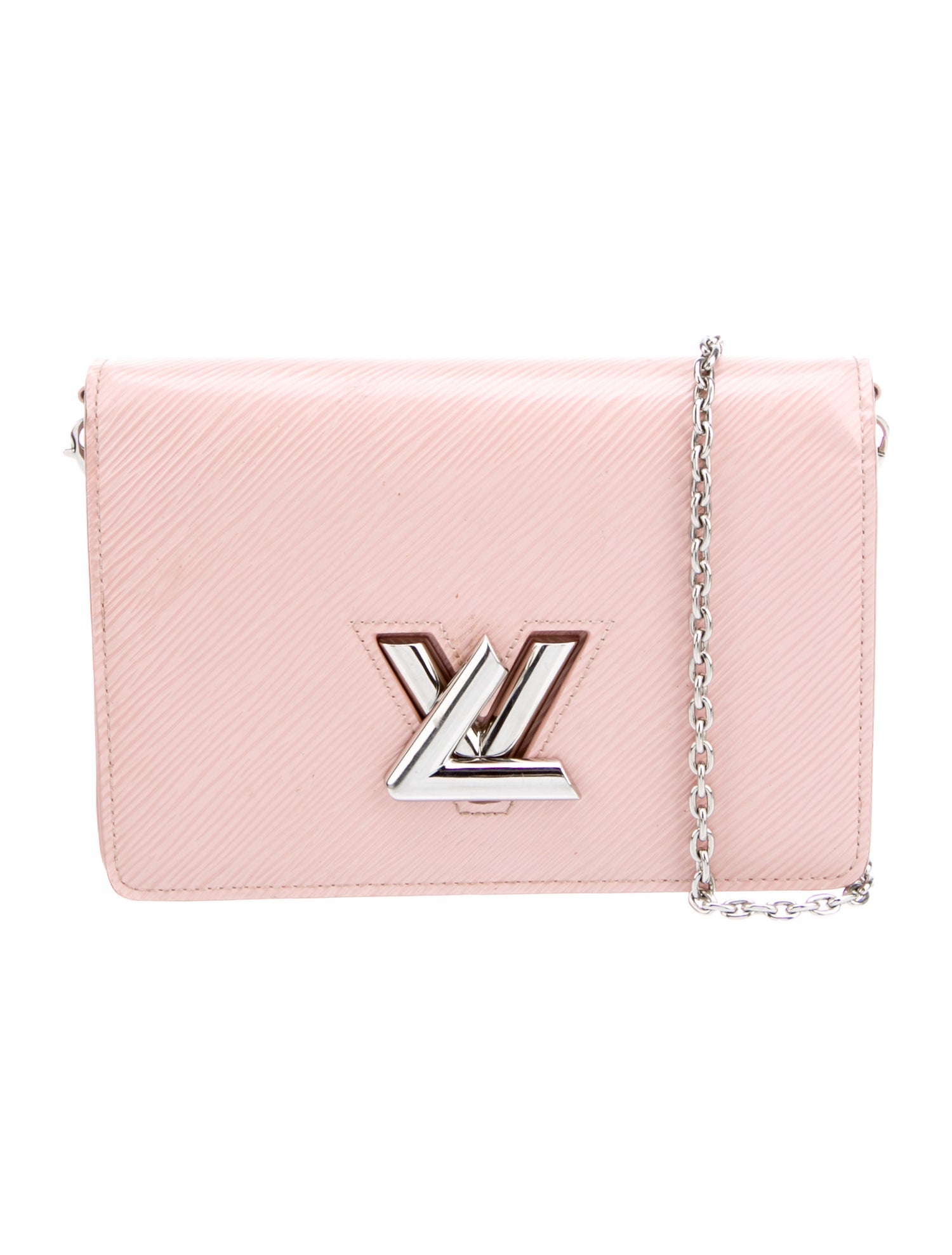 Louis Vuitton 2020 Epi Twist Belt Chain Wallet Pink Crossbody Bags