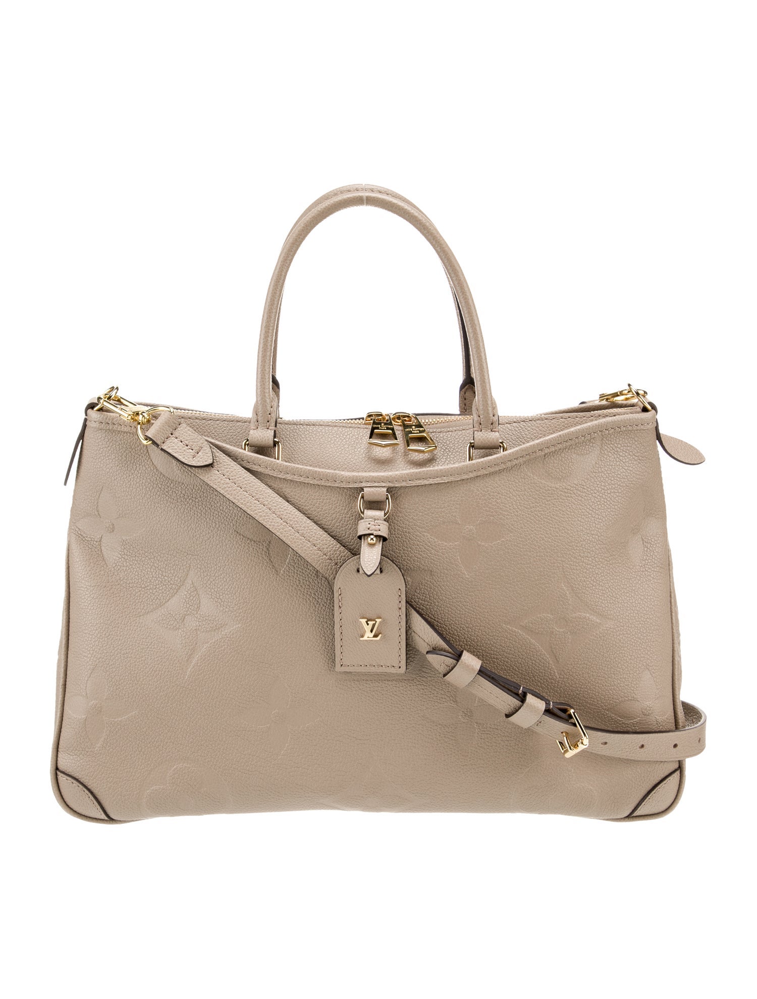 Louis Vuitton Monogram Empreinte Trianon PM - Neutrals Totes  
