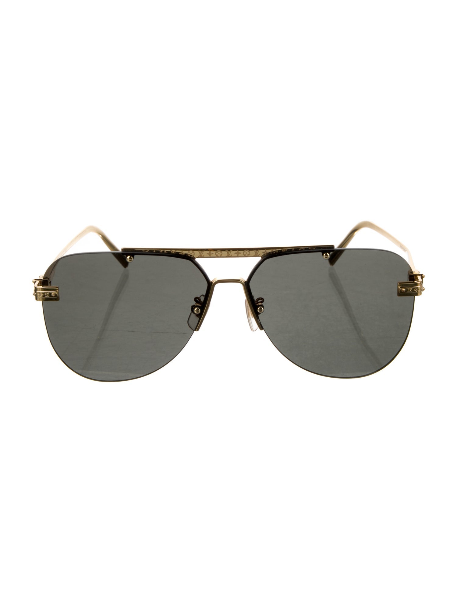 Louis Vuitton 2019 Aviator Sunglasses Gold Sunglasses, Accessories