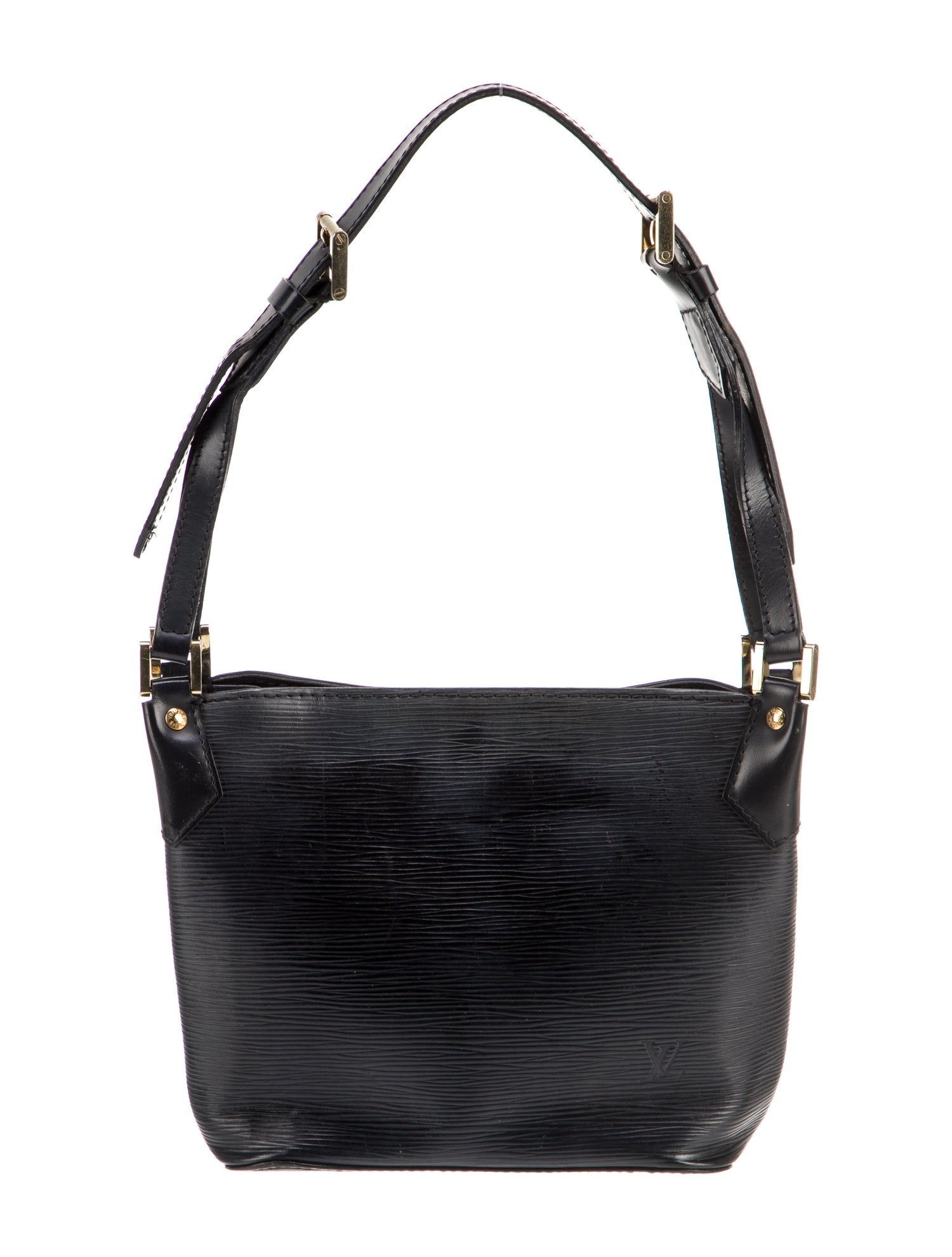 Louis Vuitton Black Epi バッグ【Aランク/付属品有】 Louis Vuitton Epi Duplex Bag - Consigned Designs