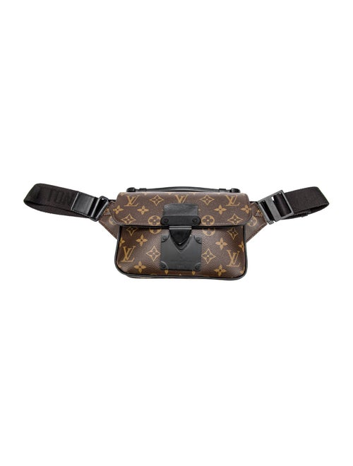 Louis Vuitton Monogram Macassar S-Lock Sling Bag
