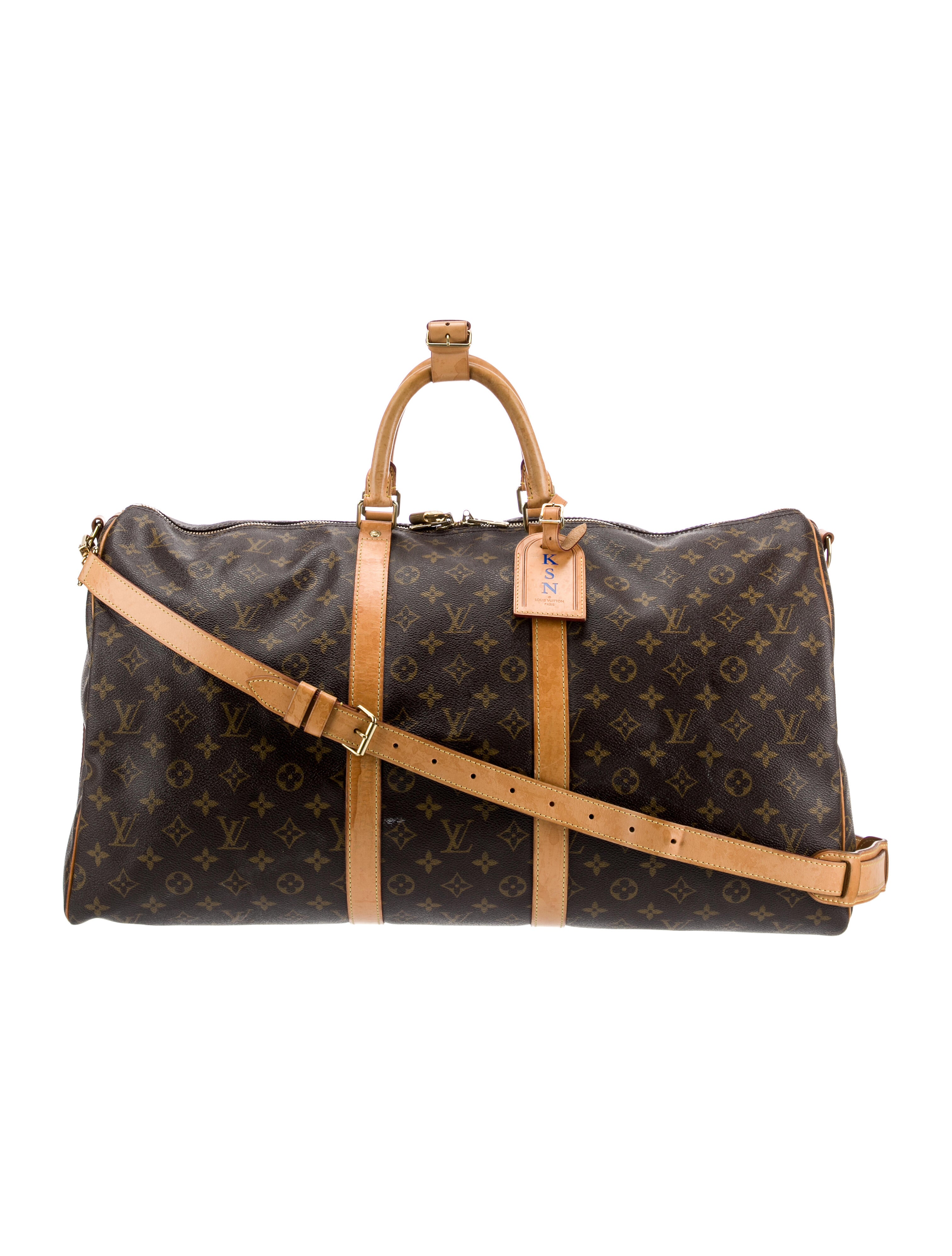 Louis Vuitton Monogram Keepall Bandouliere 55