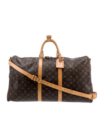 Louis Vuitton Monogram Keepall Bandouliere 55