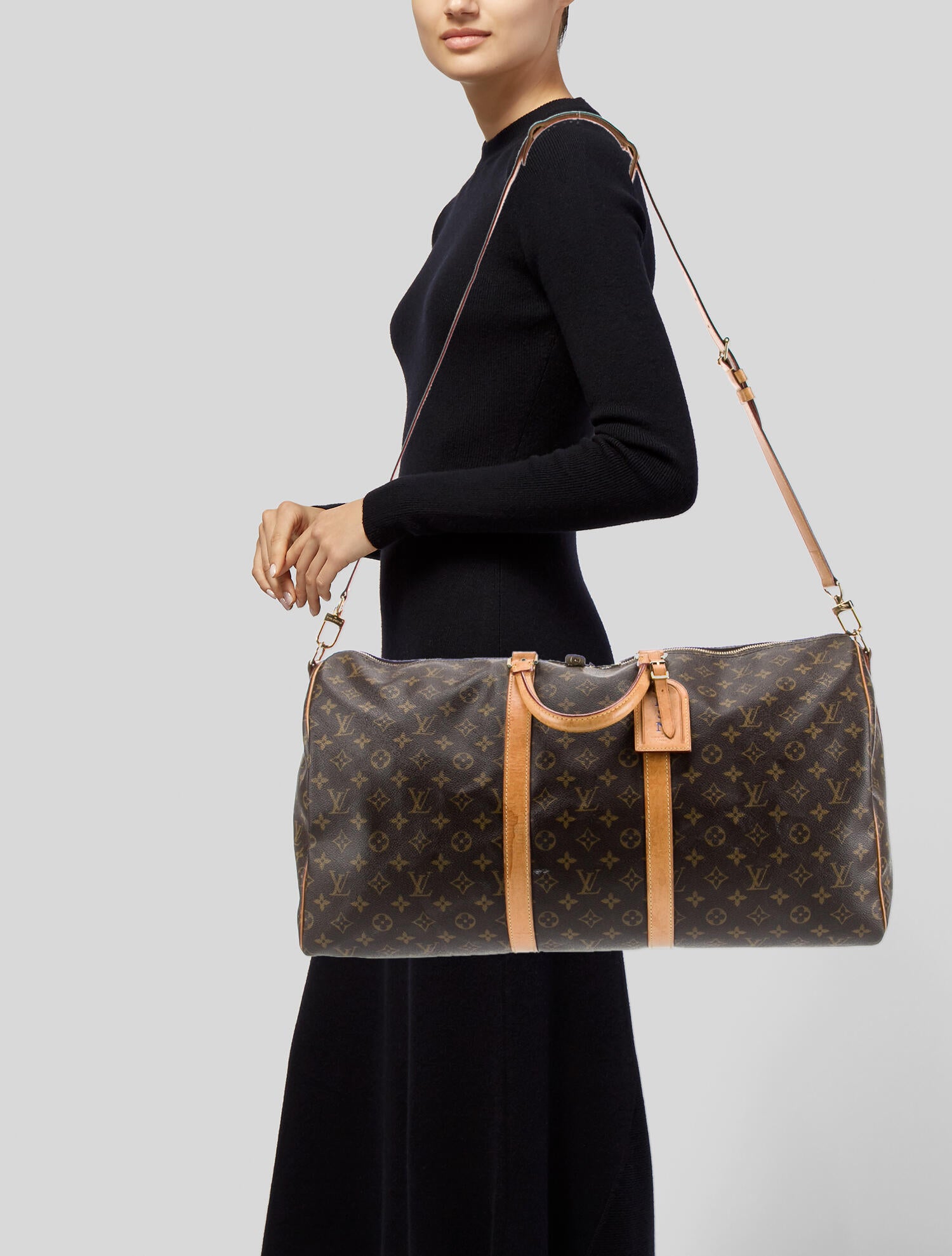 Louis Vuitton Monogram Keepall Bandouliere 55