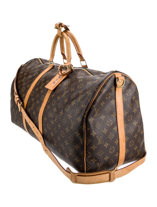 Louis Vuitton Monogram Keepall Bandouliere 55