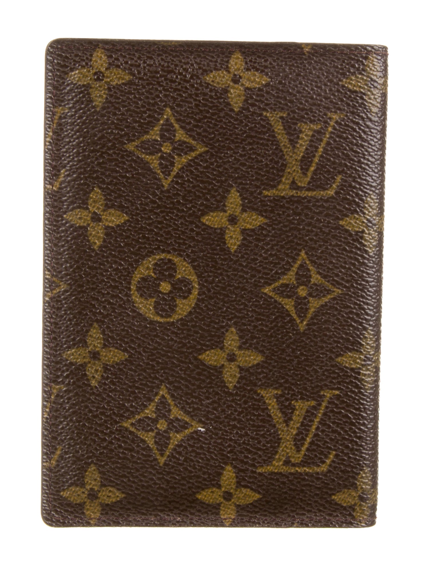 Louis Vuitton Monogram Pattern Coated Canvas Passport Case