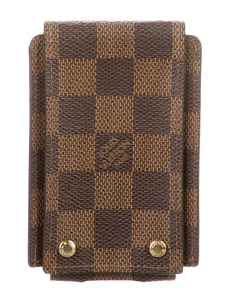 Louis Vuitton Coated Canvas iPod Case