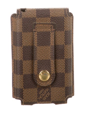 Louis Vuitton Coated Canvas iPod Case
