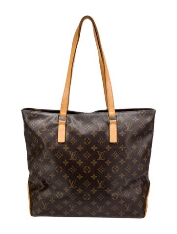 Louis Vuitton Shoulder Bags Monogram Cabas Mezzo