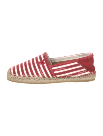 Louis Vuitton Espadrilles Canvas Striped UK 8 | 9
