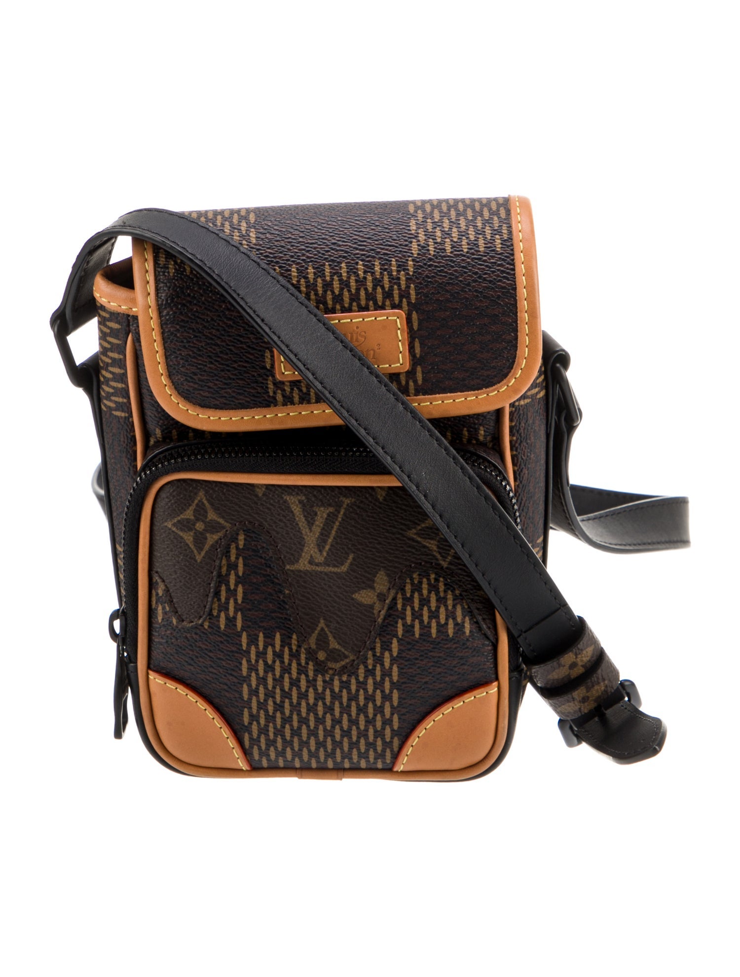 Louis Vuitton x Nigo Giant Damier Ebene Nano Amazone Messenger