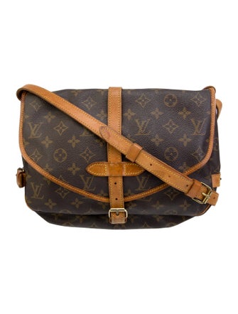 Louis Vuitton Monogram Saumur 25