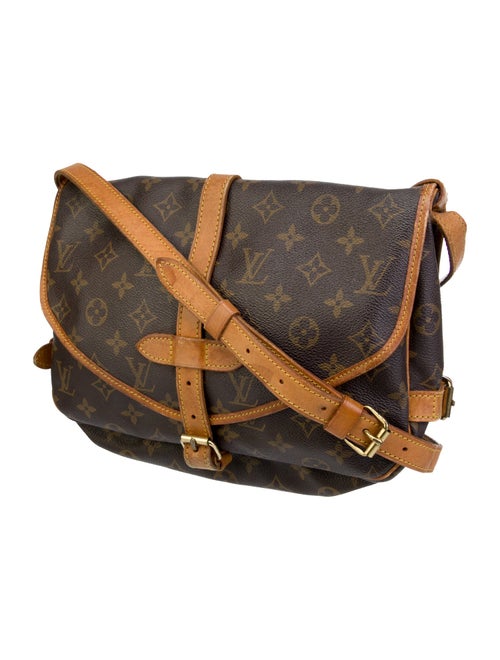 Louis Vuitton Monogram Saumur 25