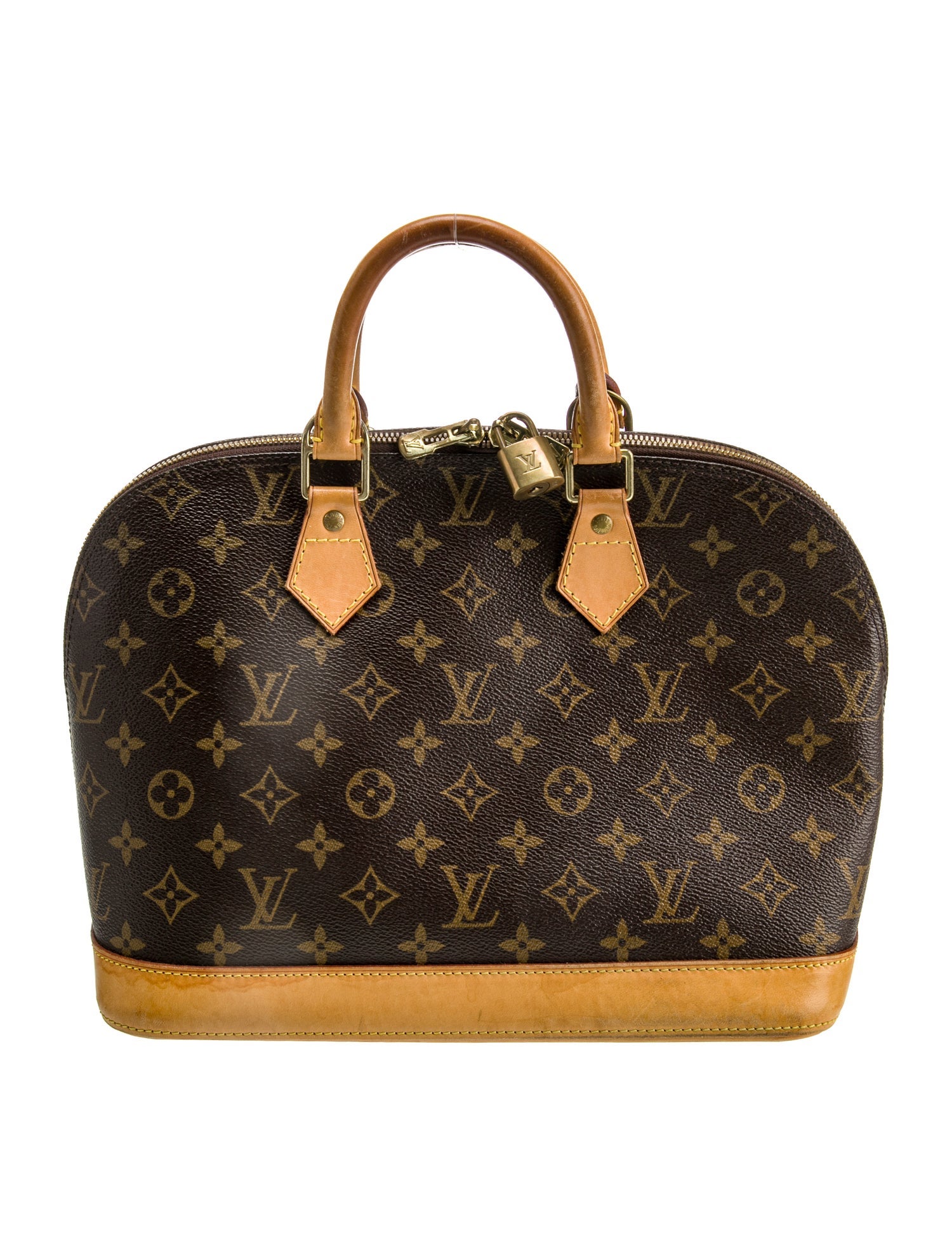 Louis Vuitton Vintage Monogram Alma PM Brown Handle Bags, Handbags LOU863452 The RealReal