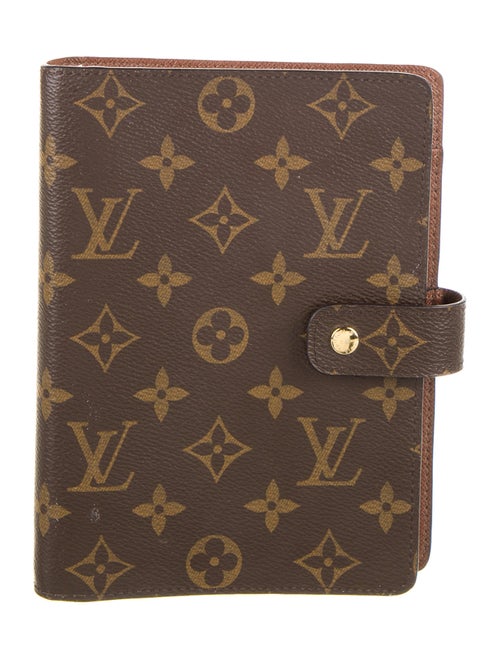 Louis Vuitton Monogram Medium Ring Agenda Cover