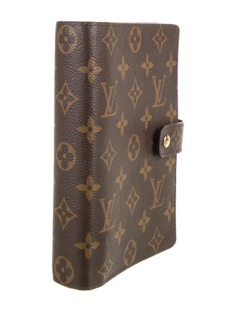 Louis Vuitton Monogram Medium Ring Agenda Cover