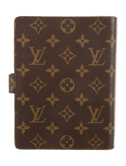 Louis Vuitton Monogram Medium Ring Agenda Cover