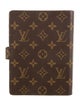 Louis Vuitton Monogram Medium Ring Agenda Cover