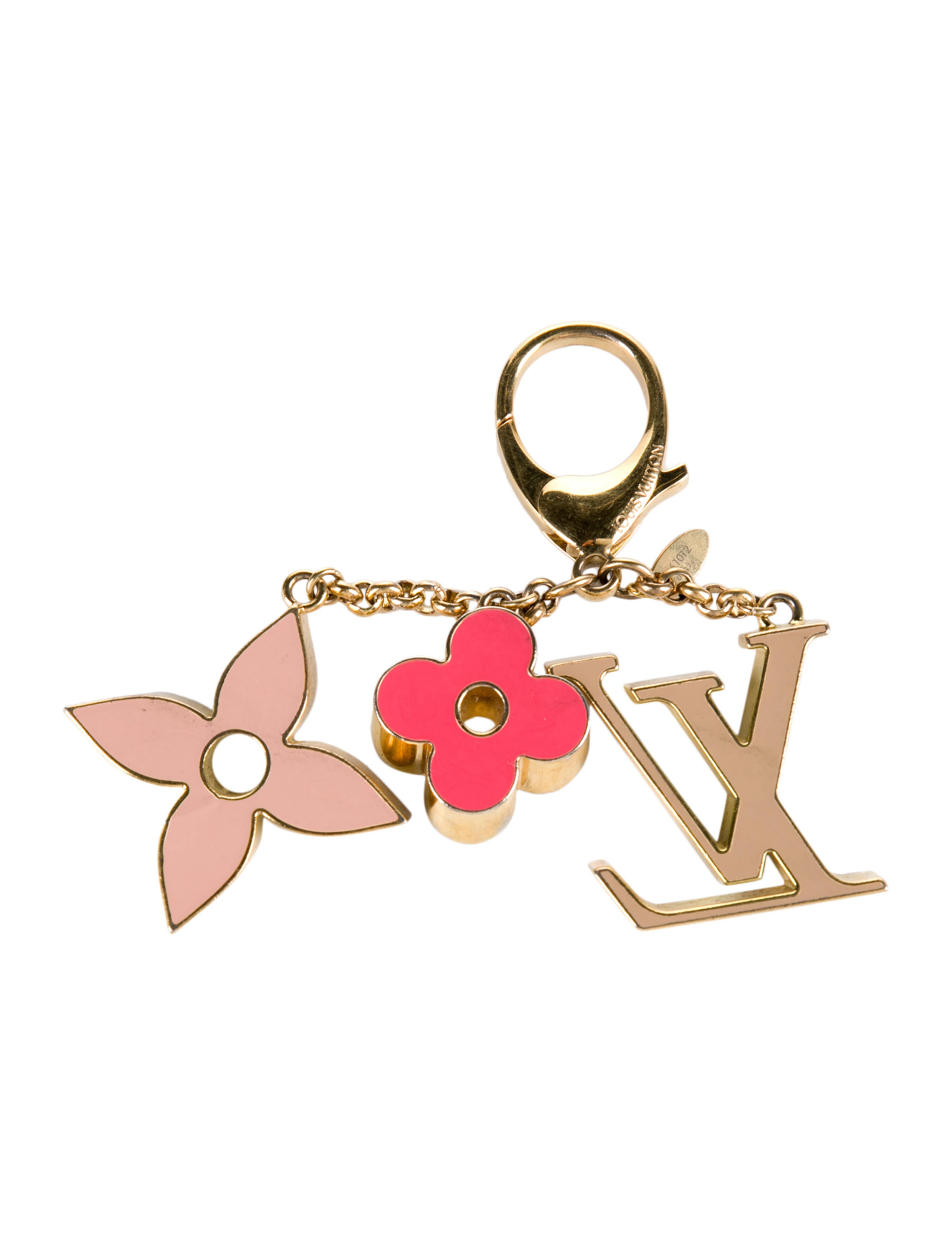 Louis Vuitton Fleur de Monogram Bag Charm