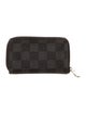 Louis Vuitton 2011 Damier Graphite Pattern Zippy Coin Purse