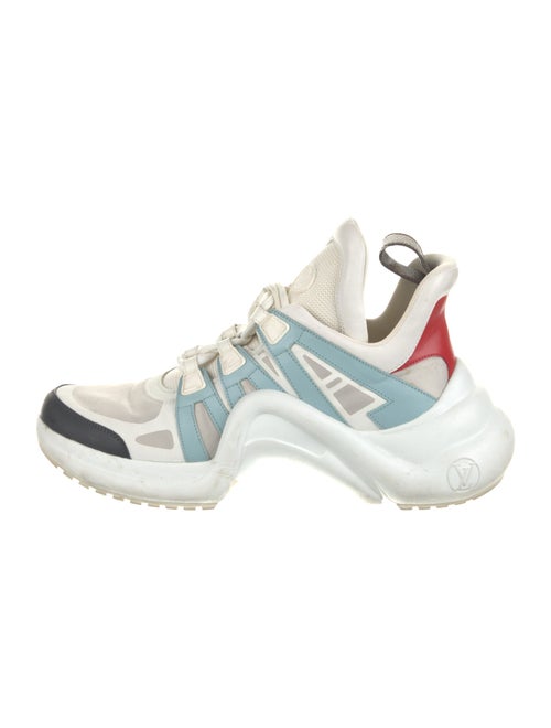 Louis Vuitton Neoprene Printed Chunky Sneakers