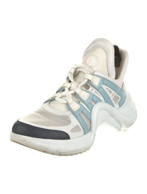 Louis Vuitton Neoprene Printed Chunky Sneakers