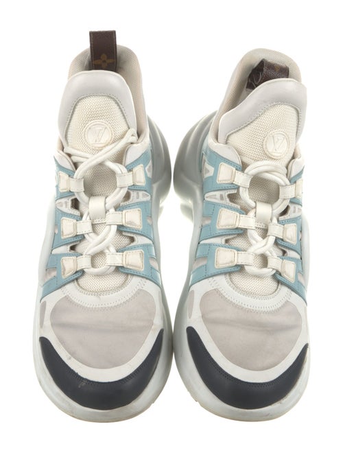 Louis Vuitton Neoprene Printed Chunky Sneakers