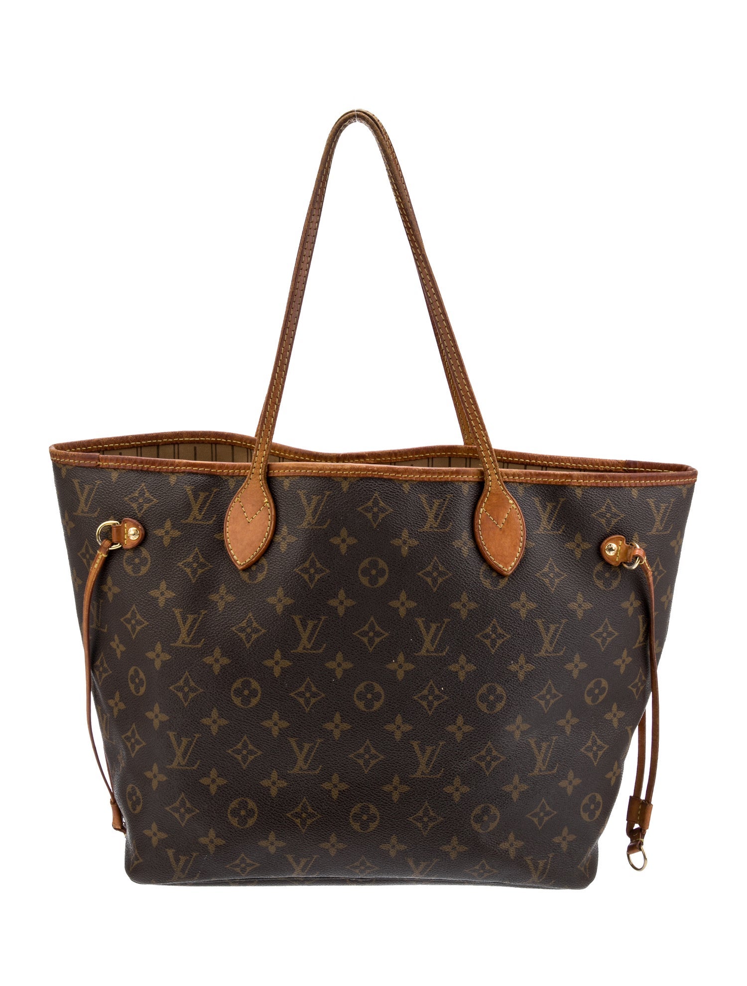 Louis Vuitton Monogram Neverfull MM - Brown Totes, Handbags - LOU728132 ...