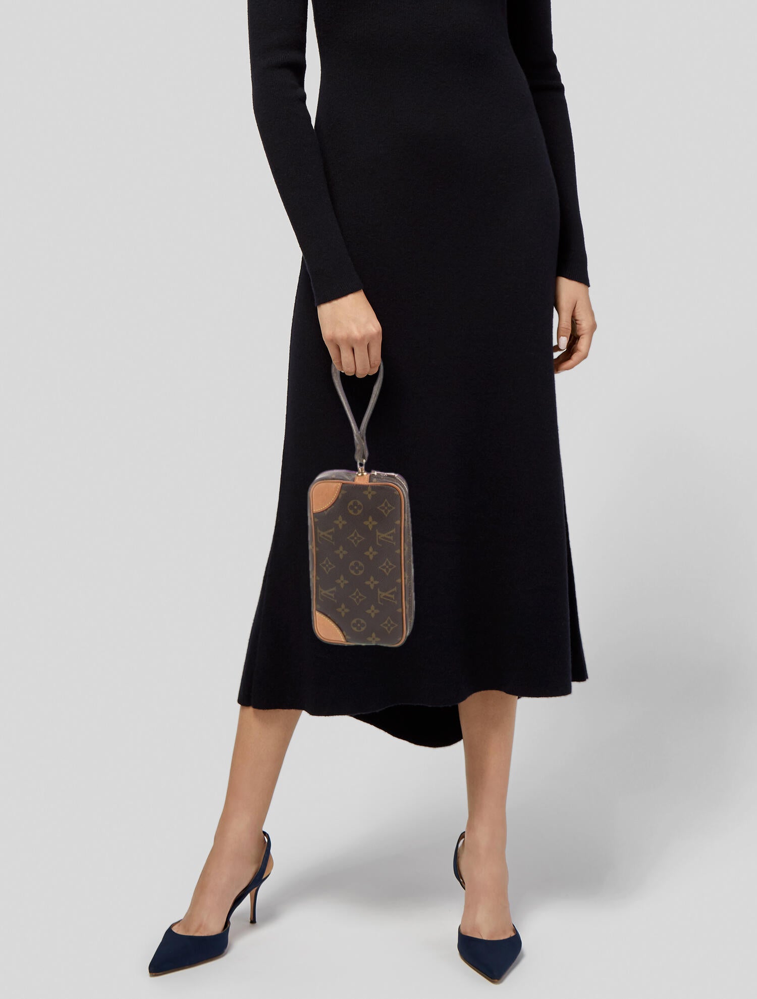 Louis Vuitton Monogram Marly Dragonne PM - Clutches, Handbags | The RealReal