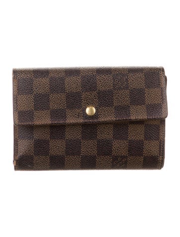 Louis Vuitton Wallets Vintage 2001 Porte-Trésor Étui Papier Wallet