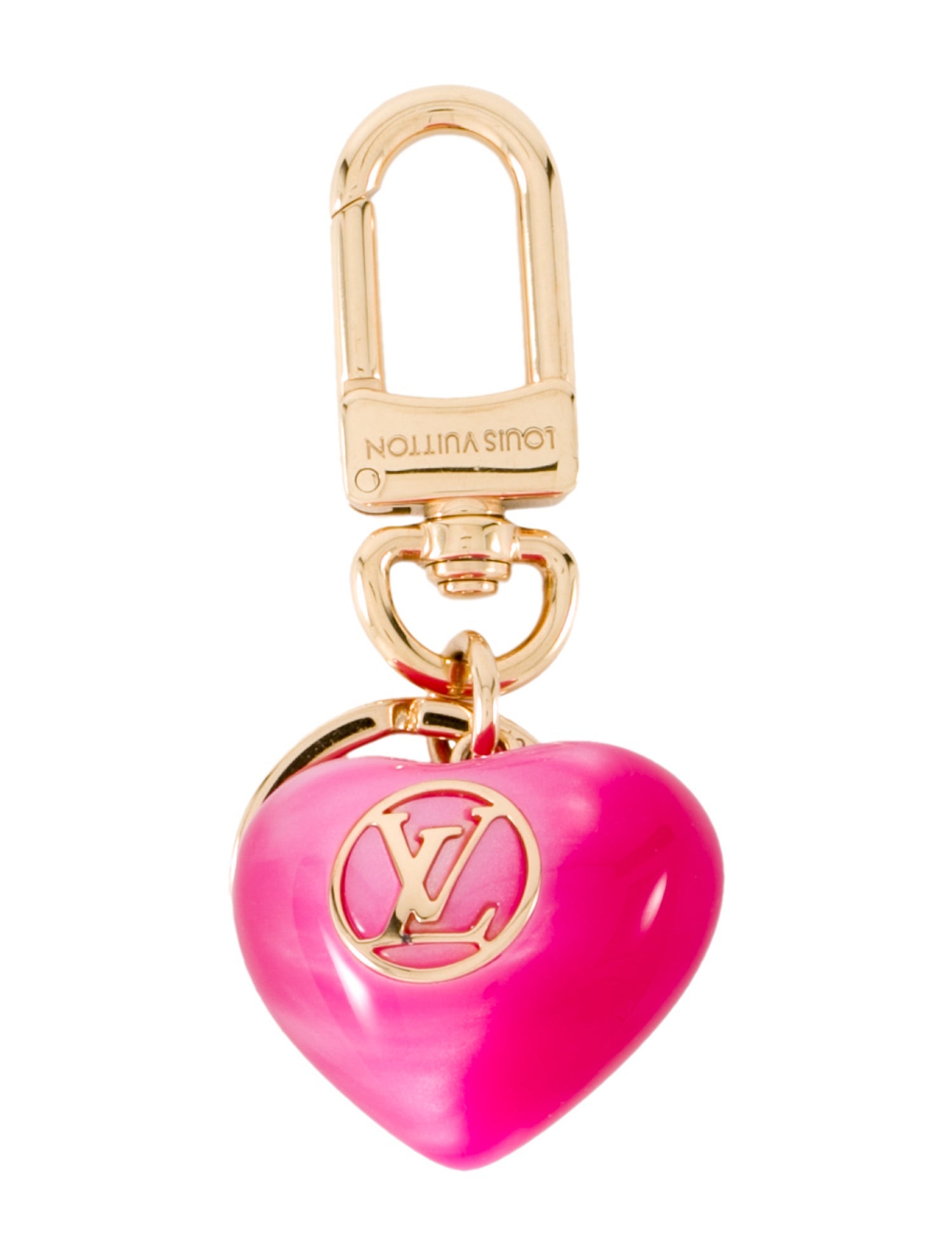 おまつ　Louis Vuitton LVロゴキーホルダー　ピンク Louis Vuitton 2023 LV Beloved Key Holder & Charm - Pink