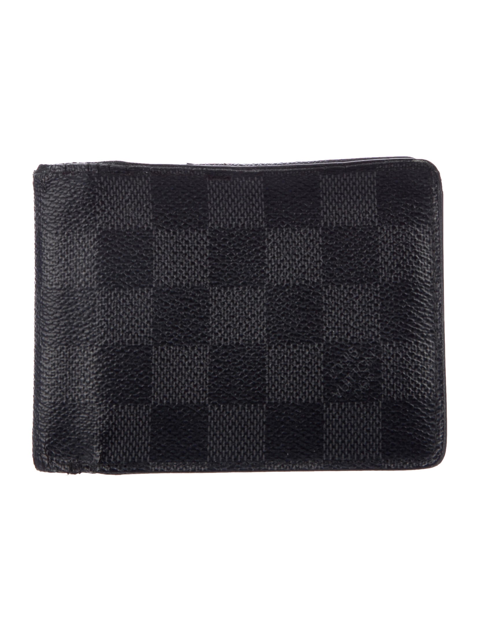 Louis Vuitton Damier Graphite Pattern Wallet