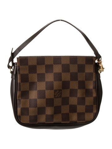 Louis Vuitton Mini Bags Damier Ebene Trousse Make Up Bag L
