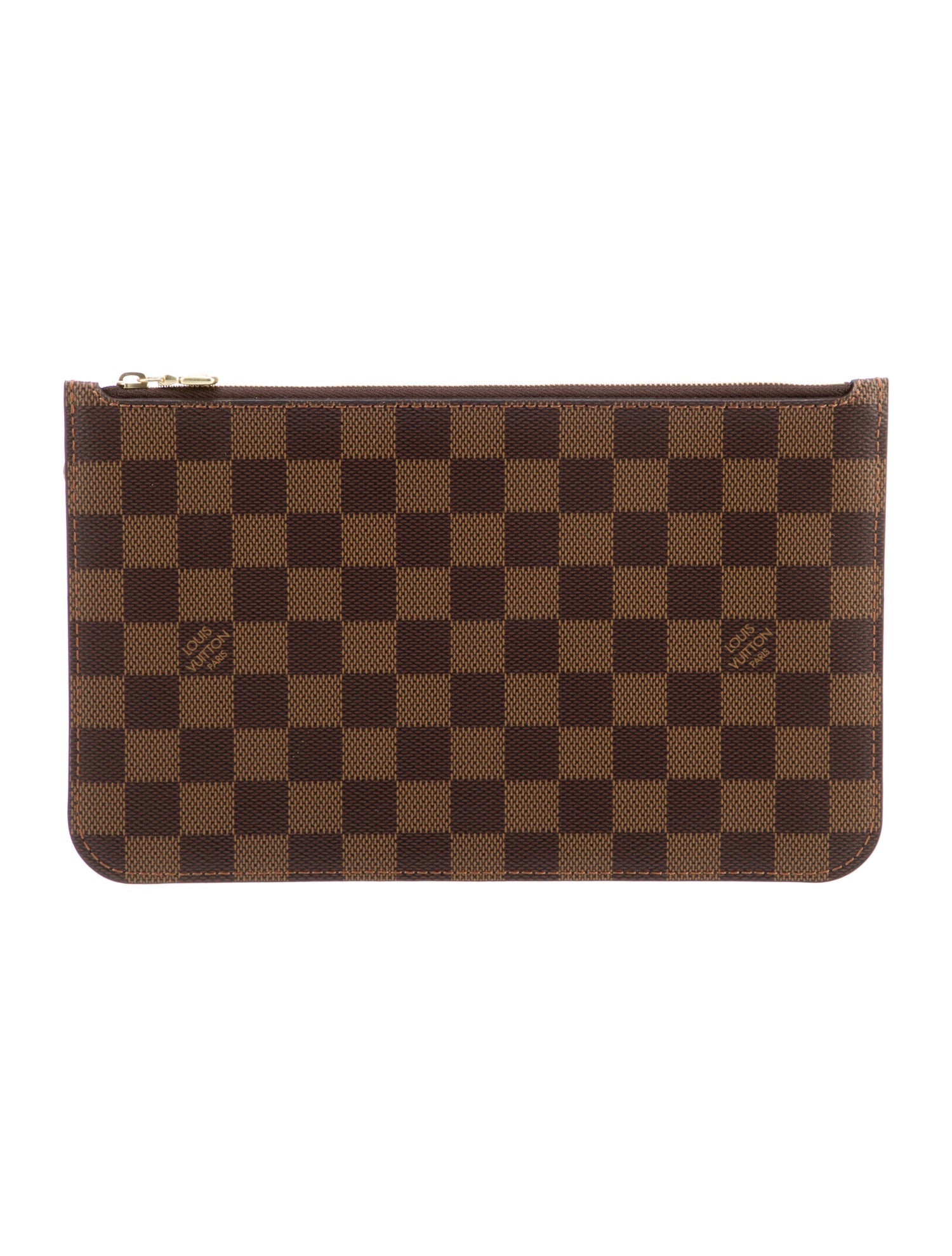 Louis Vuitton Damier Ebene Neverfull Pouch
