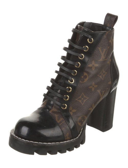 Louis Vuitton LV Monogram Combat Boots