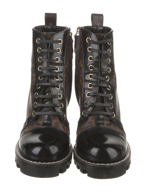 Louis Vuitton LV Monogram Combat Boots