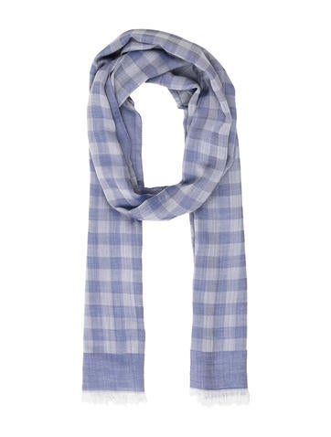 Louis Vuitton Gingham Print Scarf