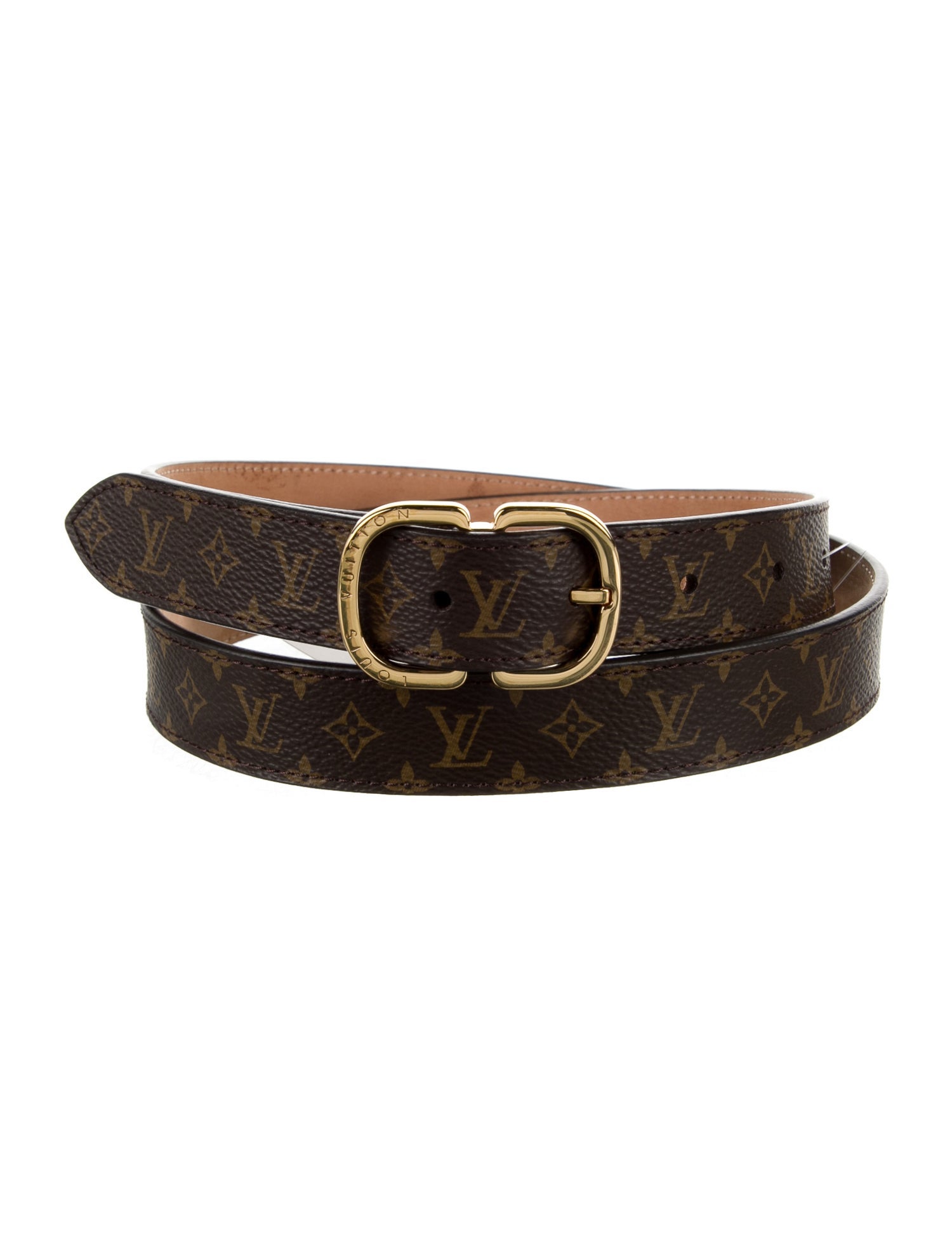 Louis Vuitton Monogram Mini 25MM LV Monogram Belt