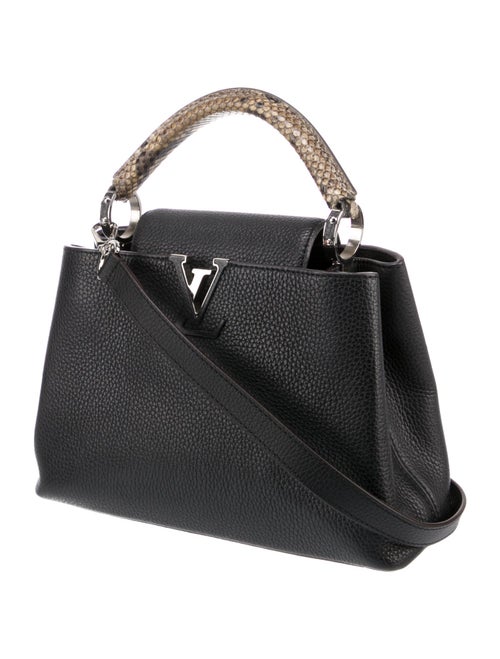 Louis Vuitton Python Trim Taurillon Capucines BB