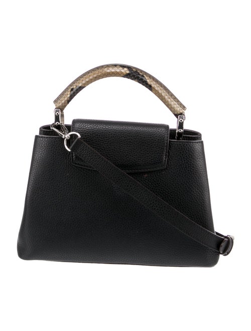 Louis Vuitton Python Trim Taurillon Capucines BB