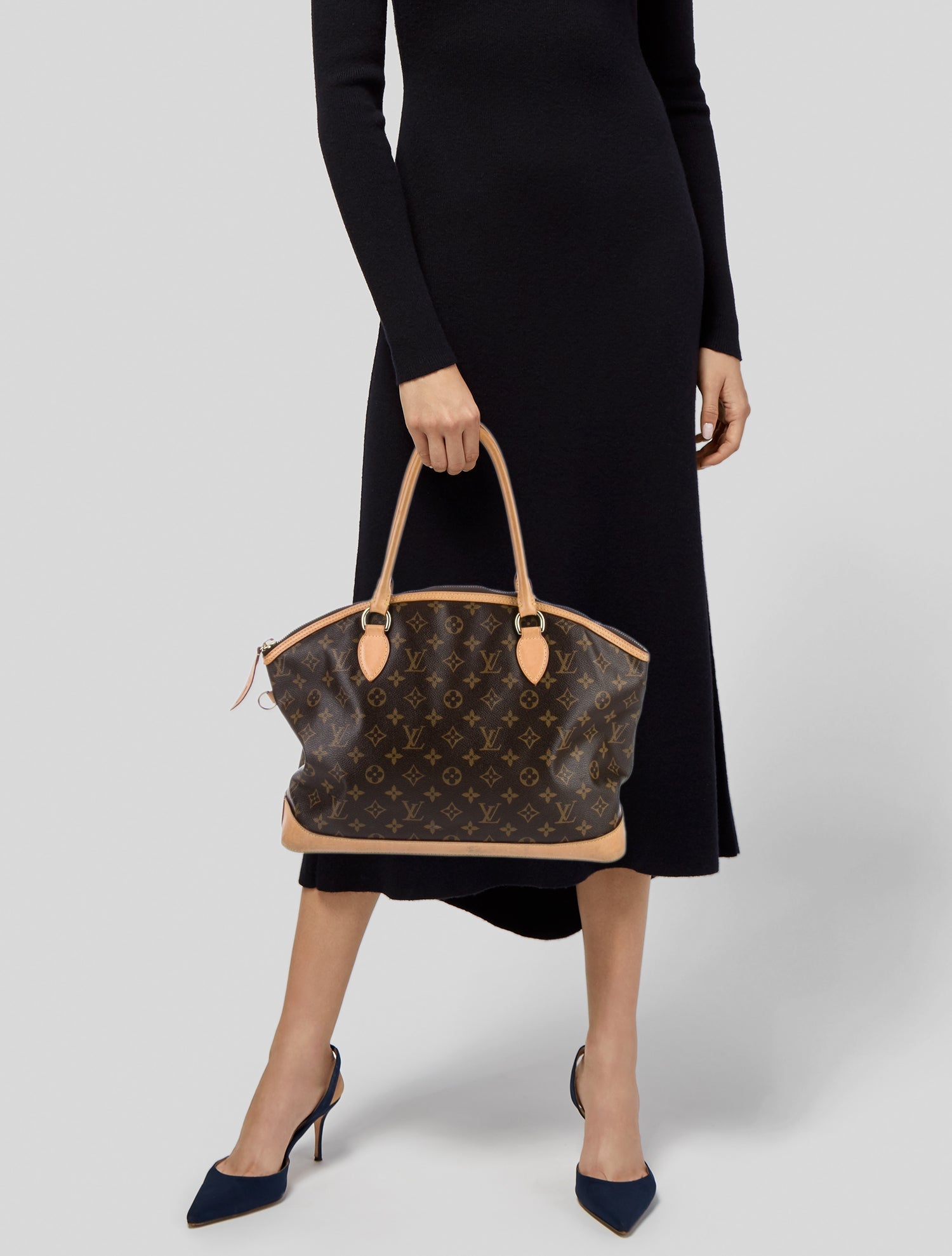 Louis Vuitton Monogram Lockit Horizontal - Brown Totes