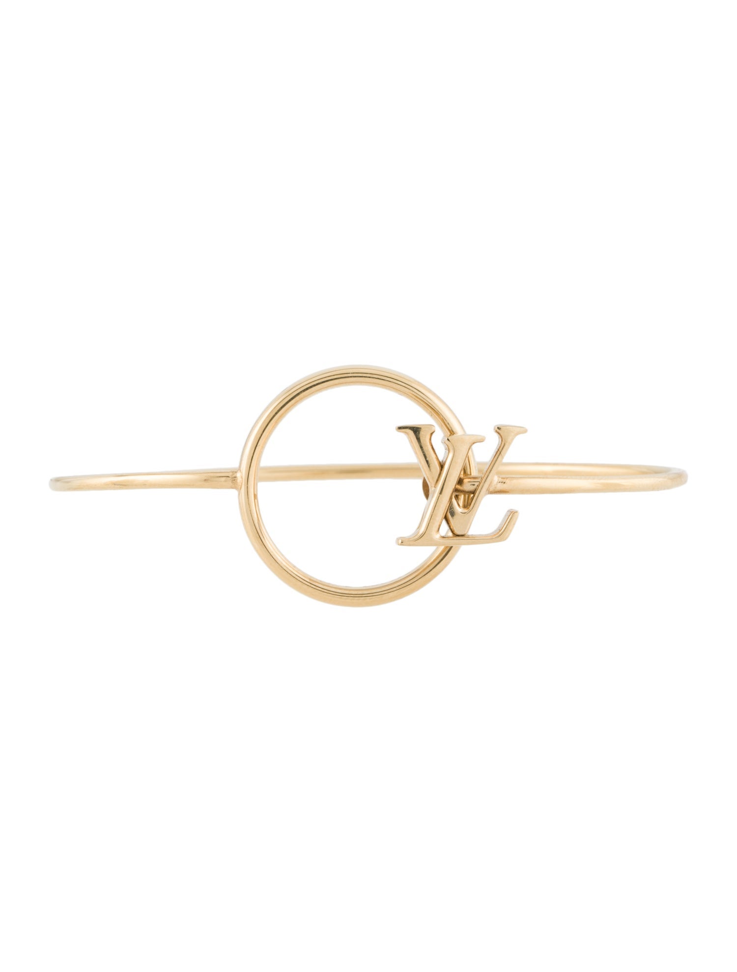 Louis Vuitton LV Eclipse Bracelet - Brass Bangle, Bracelets
