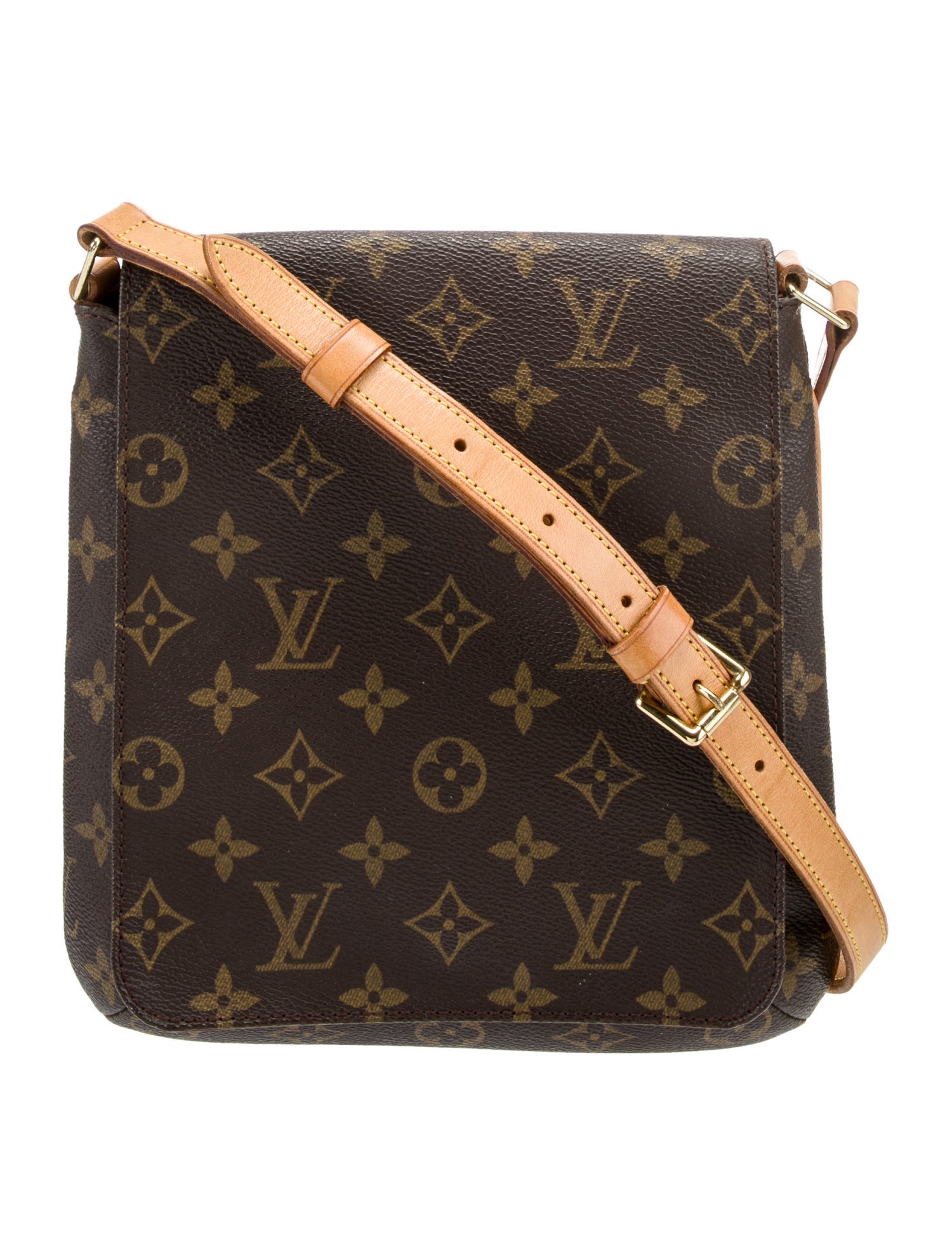 Louis Vuitton Coated Canvas Musette Salsa LV Monogram Vintage