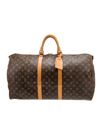 Louis Vuitton Monogram Keepall 55 Bandouliere