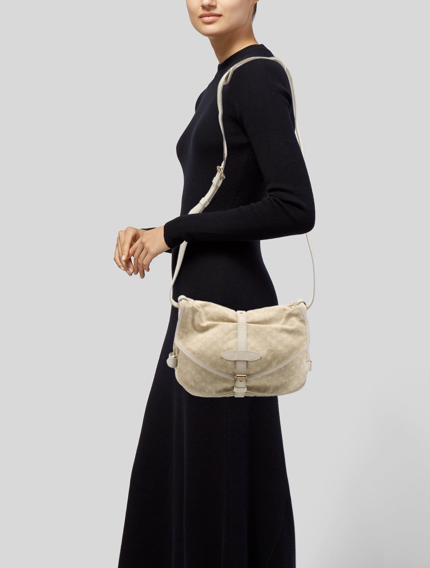 Louis Vuitton Canvas Saumur PM Vintage