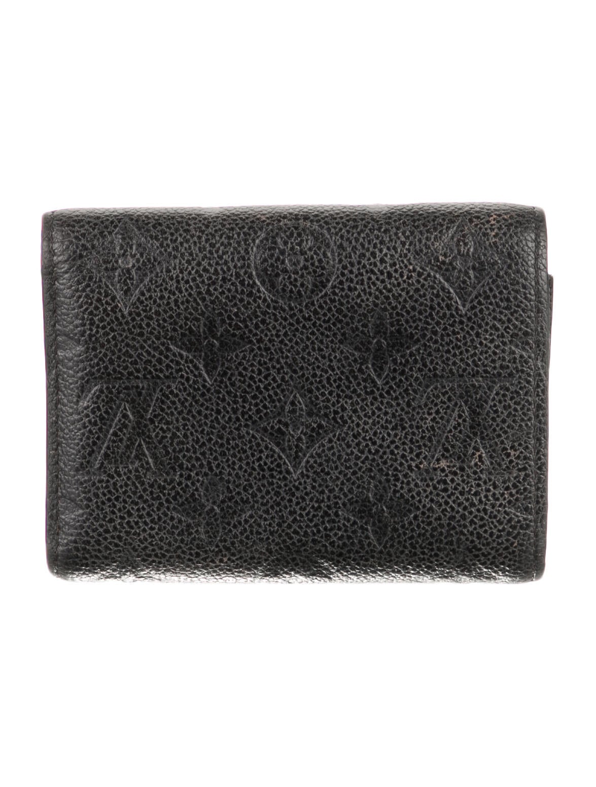 Louis Vuitton LV Monogram Empreinte Leather Compact Wallet