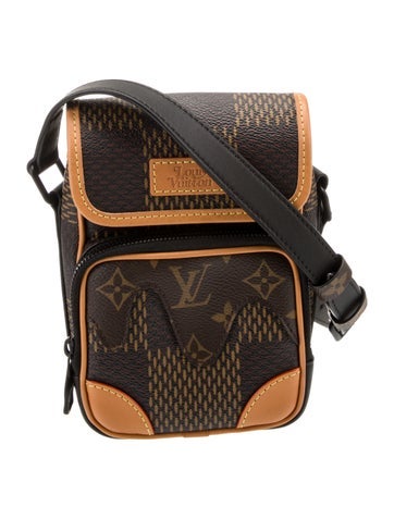 Louis Vuitton Crossbody Bags x Nigo Giant Damier Ebene Amazone