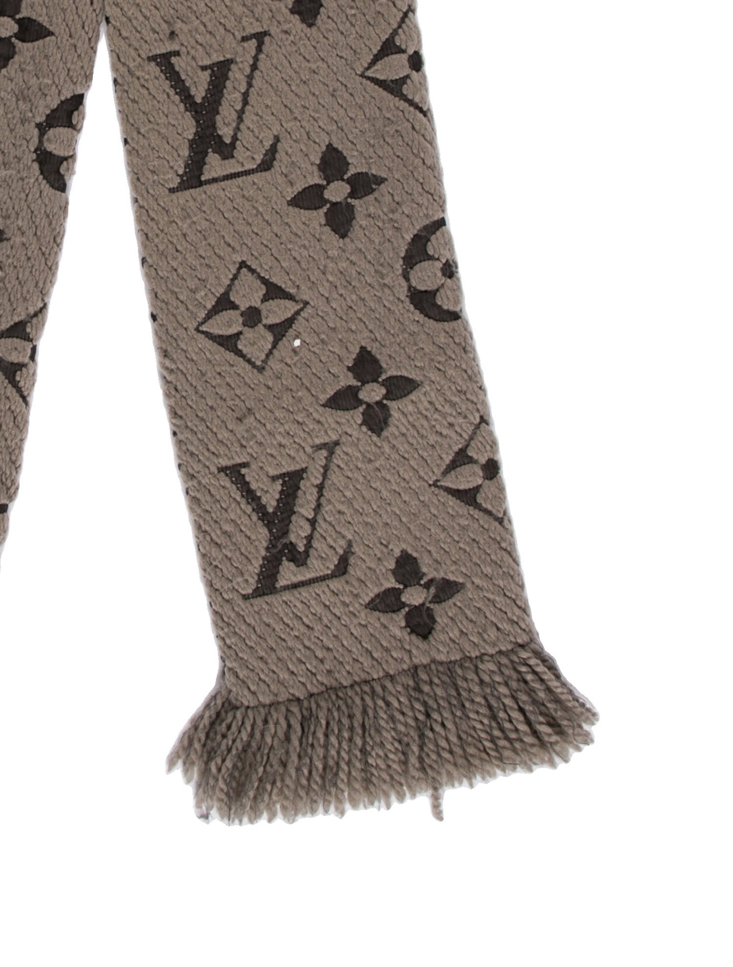 Louis Vuitton Wool LV Monogram Scarf
