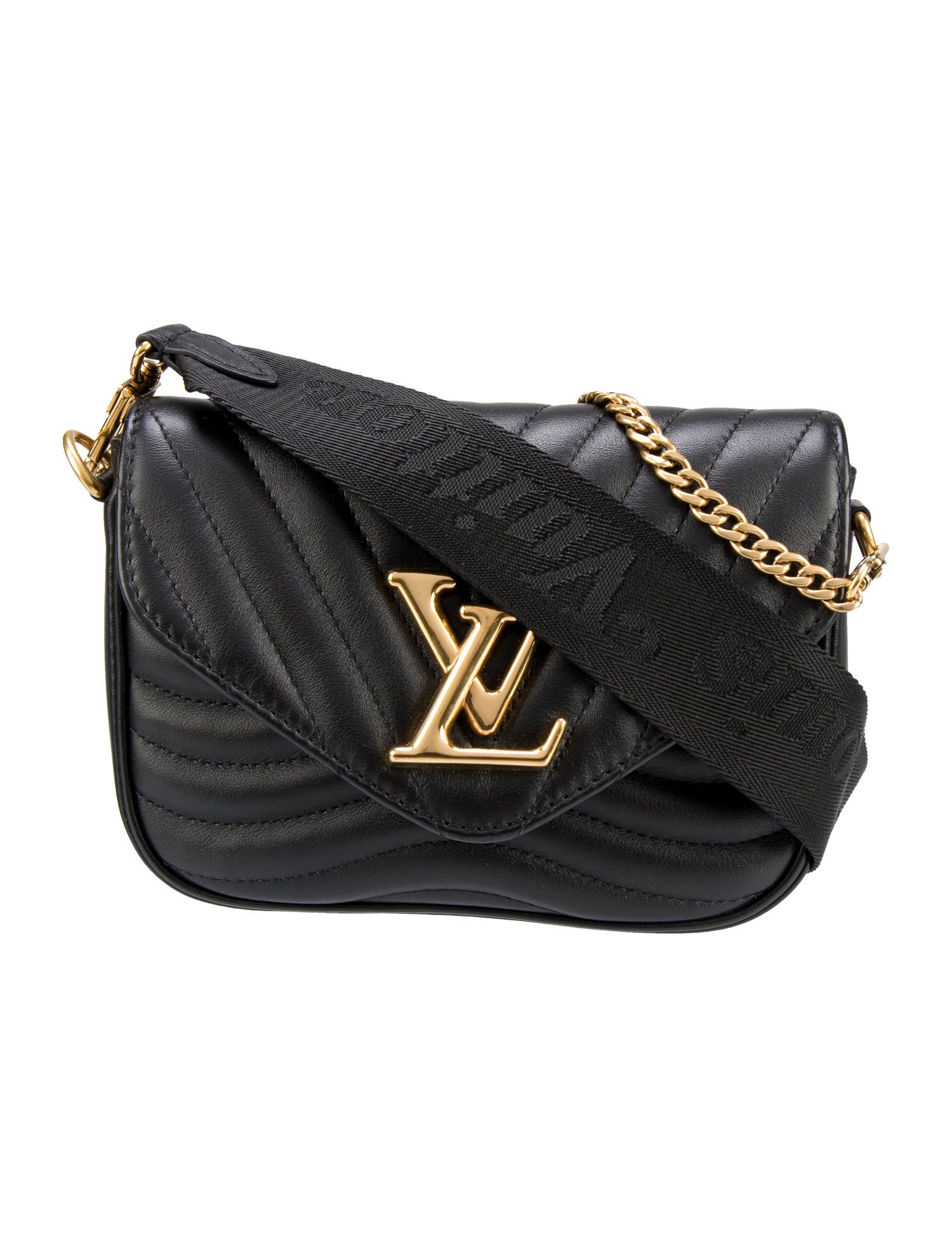 Louis Vuitton New Wave Chain Bag MM Blue Shoulder Bags, Handbags LOU876330 The RealReal