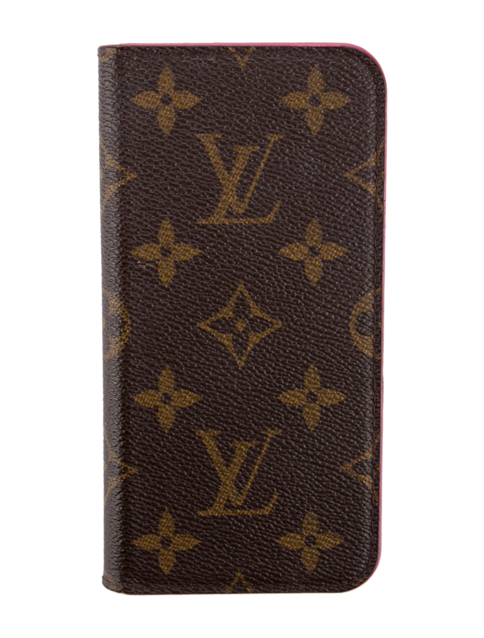 Louis Vuitton Monogram iPhone X Folio Case - Brown Technology ...